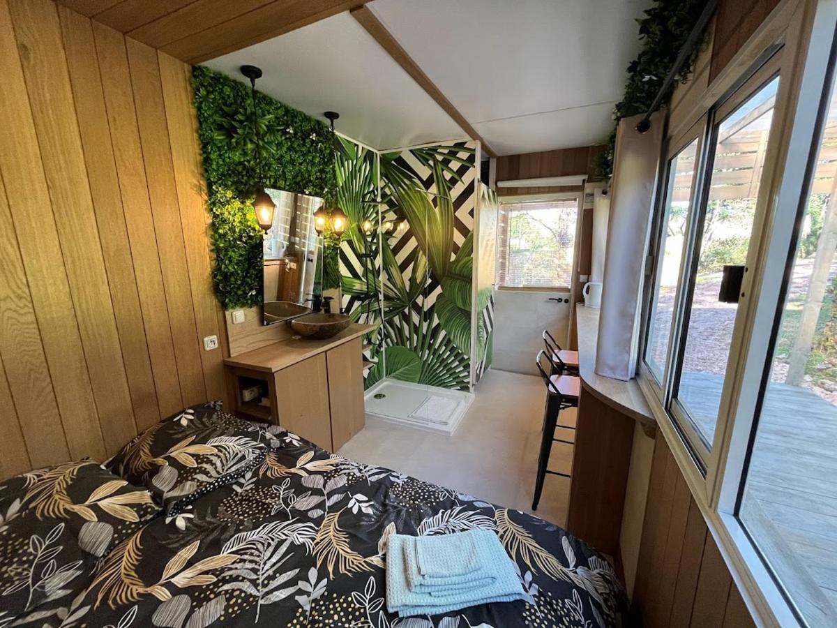 La Cabane Du Champ Du Possible Uxeau 외부 사진