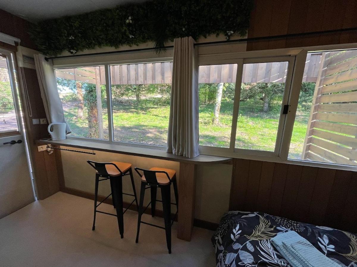 La Cabane Du Champ Du Possible Uxeau 외부 사진